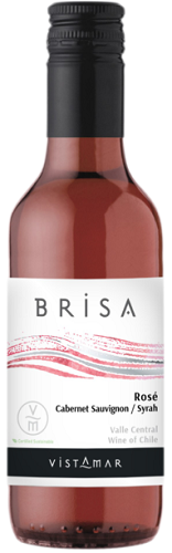 Mini Bottle 187.5ml Vistamar Brisa Rose  Cabernet Sauvignon / Syrah 2021