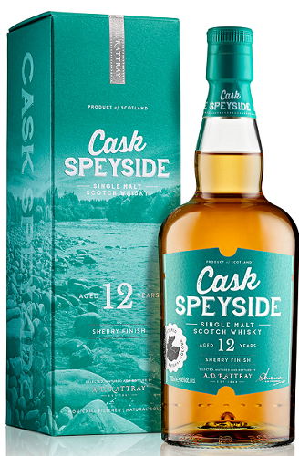 Cask Speyside Single Malt Scotch Whisky 12 Year Old Sherry Finish