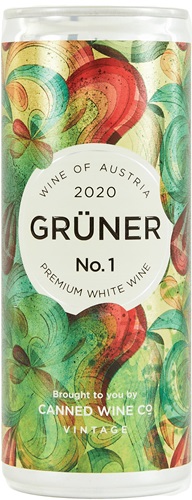 Canned Wine Co. Grüner No.1 Premium White Wine - 250ml