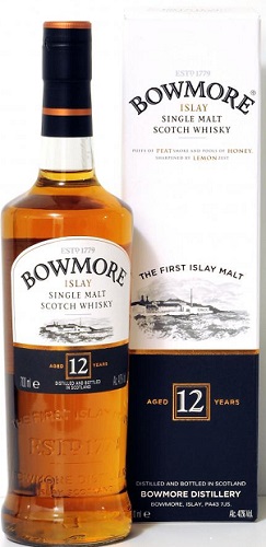 Bowmore 12 Year Old Single Islay Malt Whisky 