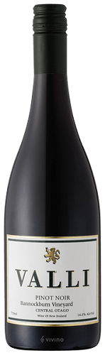 Valli, Bannockburn Vineyards Pinot Noir 2017