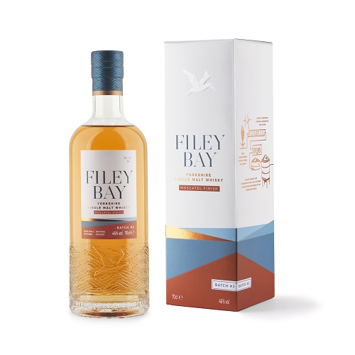 Filey Bay Moscatel Finish Single Malt Whisky Batch 2 - Damaged Label 