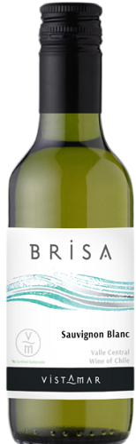 Mini Bottle 187.5ml Vistamar Sauvignon Blanc 'Brisa' 2021 Chile